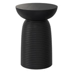 Boyd 13 Inch Ribbed Accent Table
