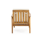 Club Chairs Laurent 500lbs Capacity Acacia Outdoor