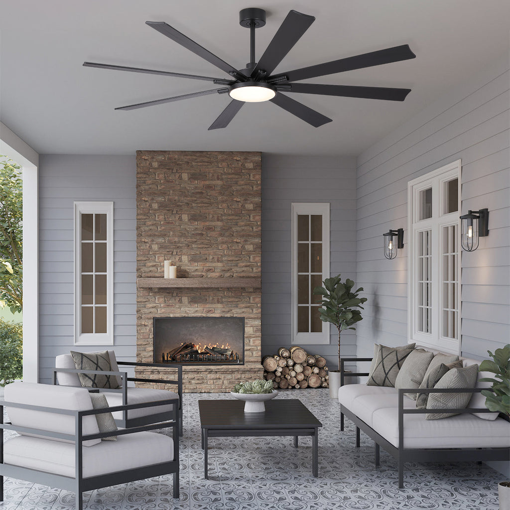 72 Inch Modern Minimalism Ceiling Fan