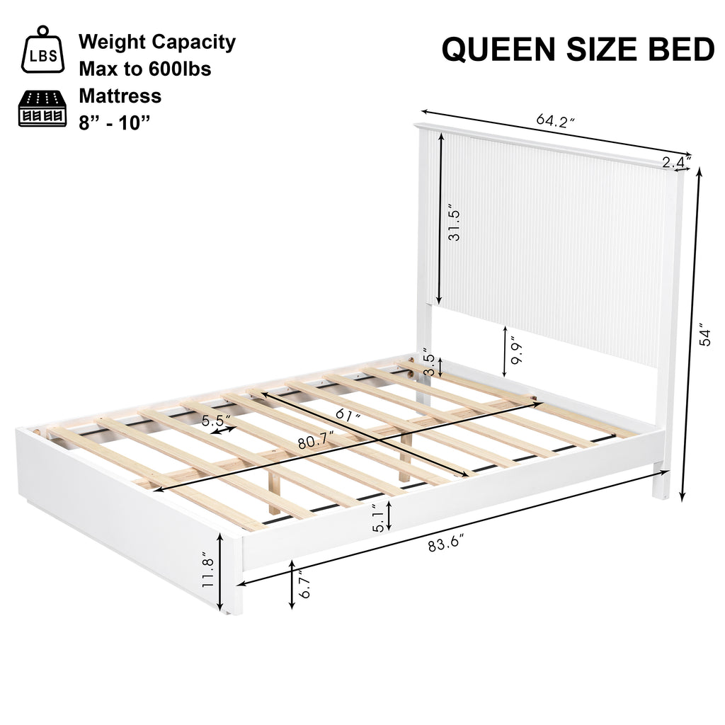Stylish Queen Size Bed Frame