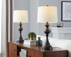 Montgomery 29" Contemporary Metal Table Lamp in Oil Rubbed Bronze