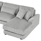 129" Oversized Sectional Sofa U-shaped Couch