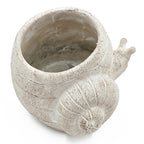 Decorative Planter with Snail Design