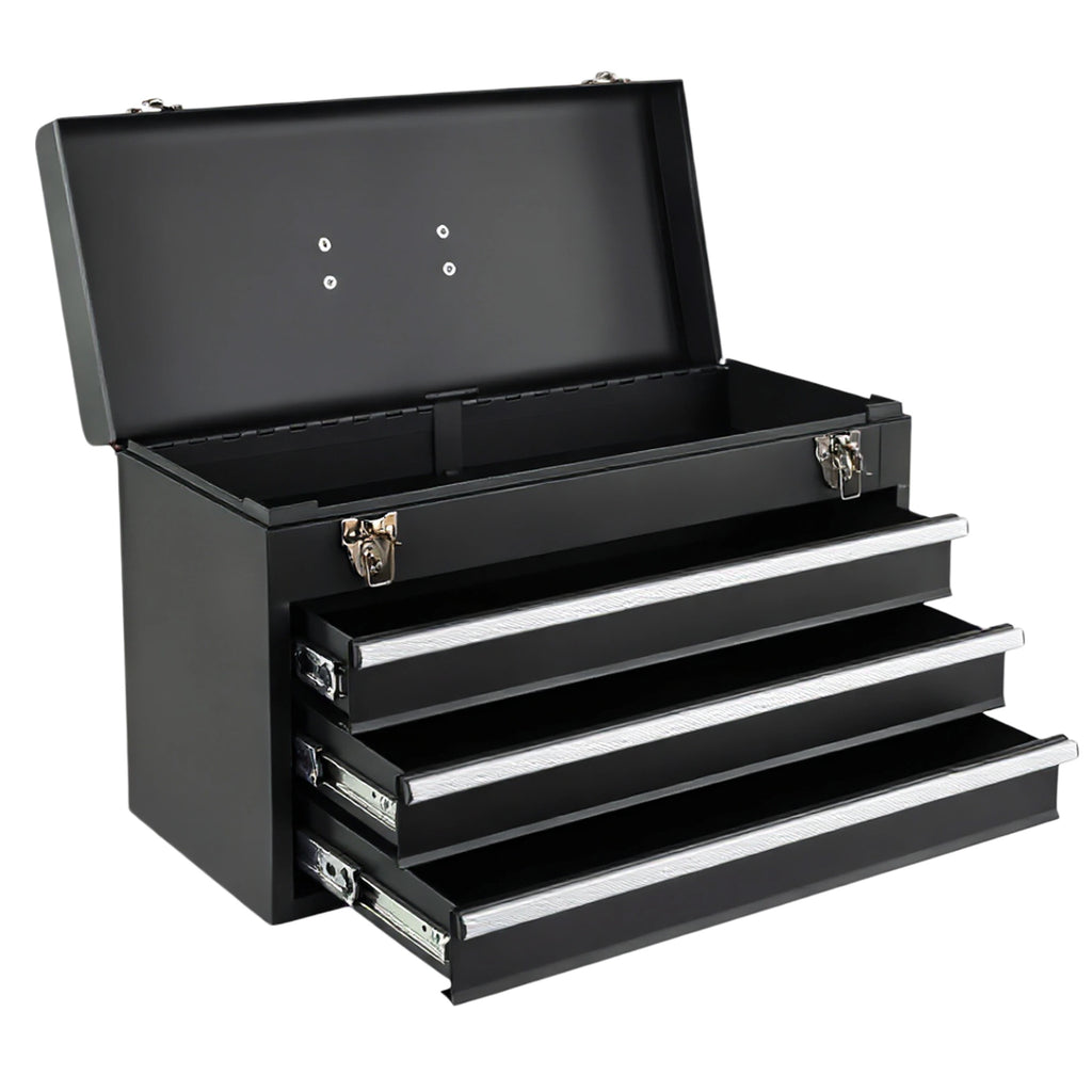 465-Piece Mechanics Tool Set with 3-Drawer Heavy Duty Metal Box
