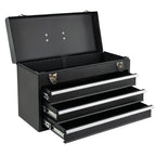 465-Piece Mechanics Tool Set with 3-Drawer Heavy Duty Metal Box