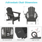 Adirondack Chair - Gray