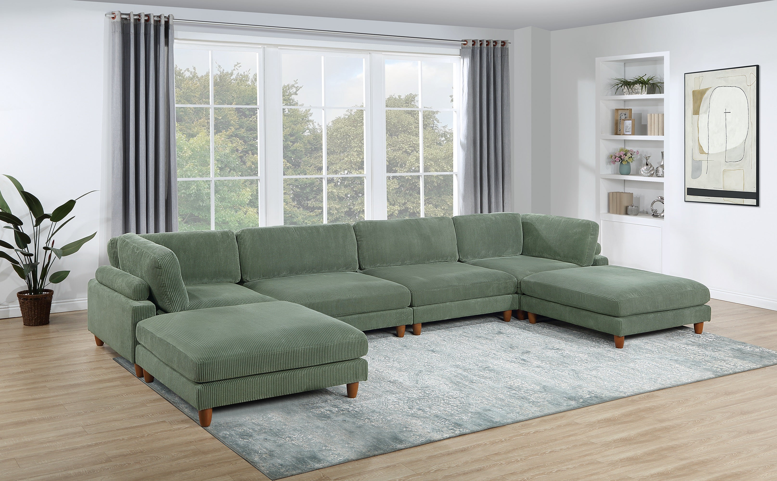 Living Room Furniture 1pc Armless Chair