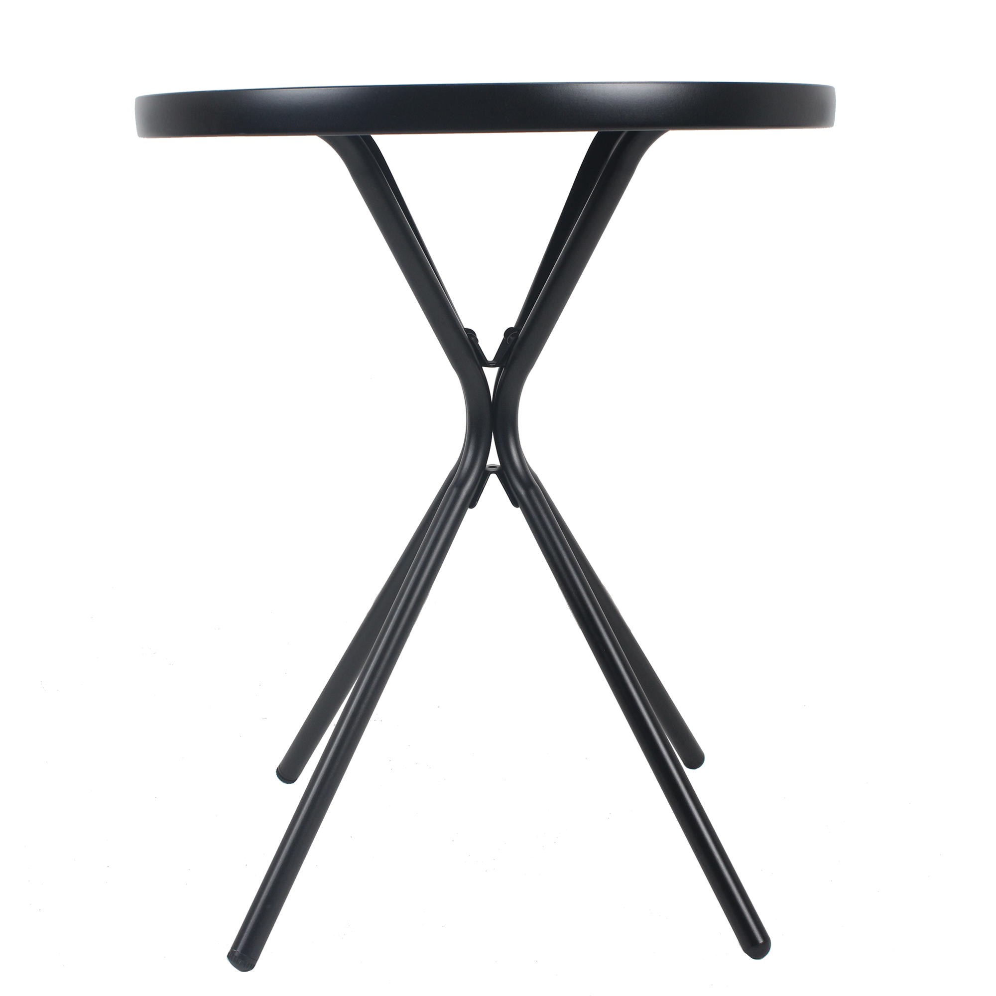 Tempered Glass Side Table - 24" Round