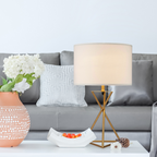 Ester Mid-Century Metal Table Lamp