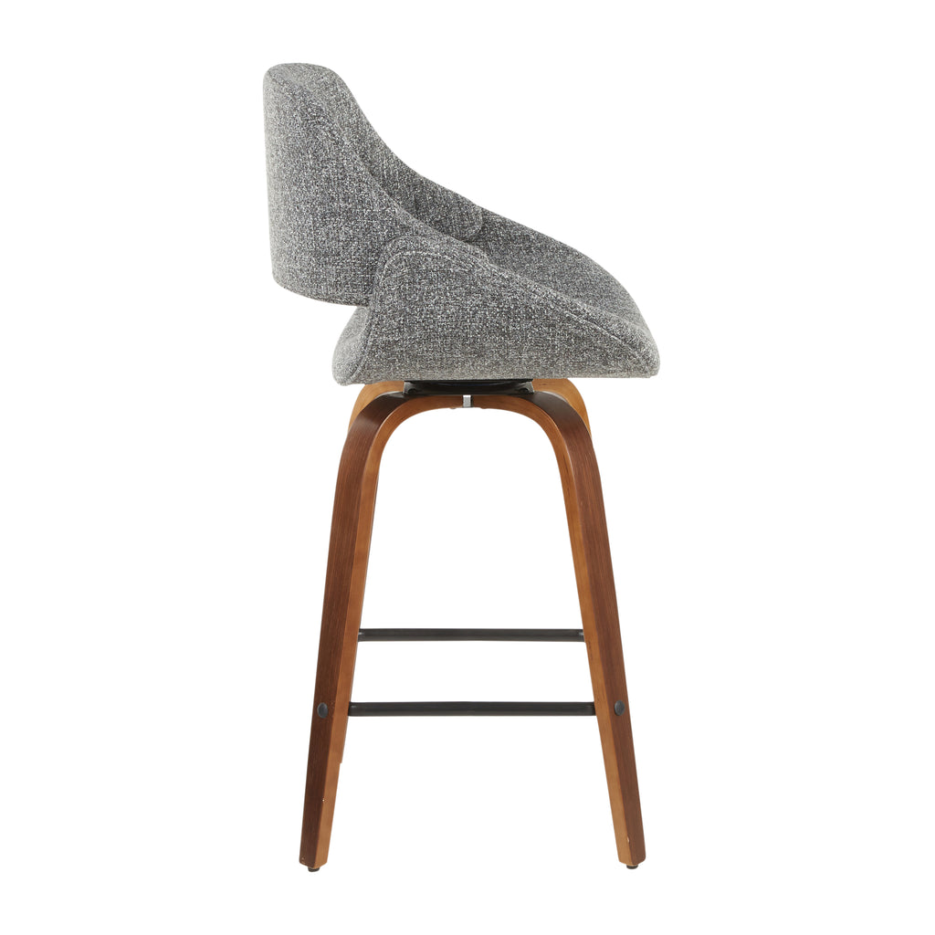 Mid-Century Modern Counter Stool
