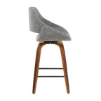 Mid-Century Modern Counter Stool