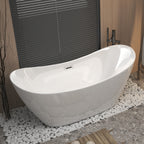67" Acrylic Freestanding Tub - Gloss