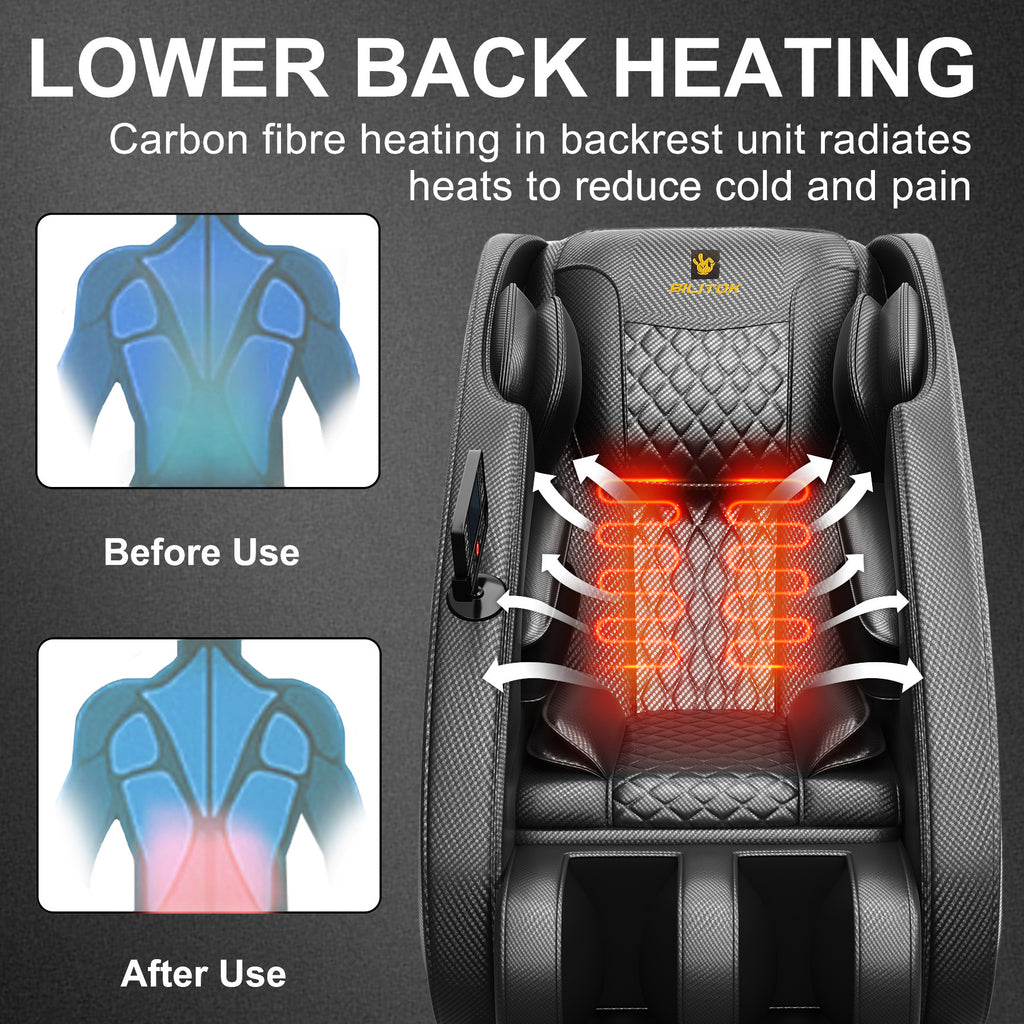 Massage Chair Recliner with Zero Gravity and Full Body Air Pressure