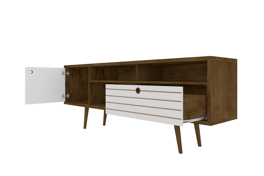 Liberty 71" TV Stand in Rustic