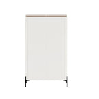 Abbey 32" Tempered Glass Bookcase Cabinet