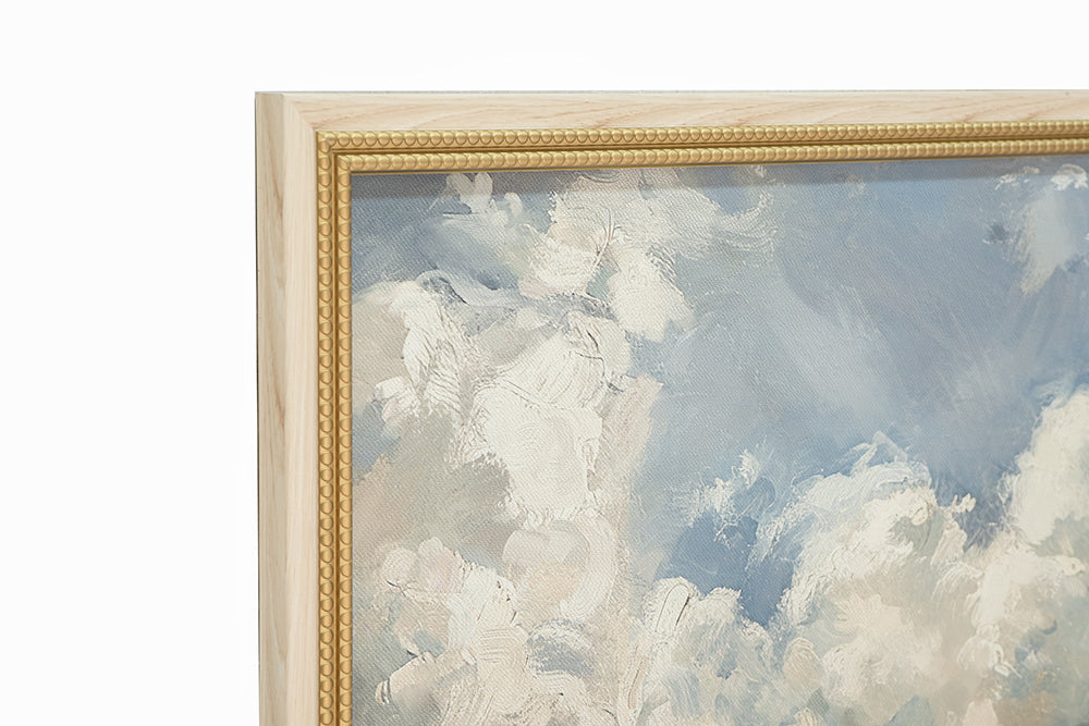 Large Square Countryside Canvas Art
