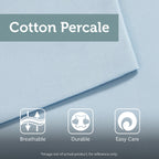 3 Piece Cotton Jacquard Comforter Set Aqua Full/Queen