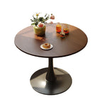 Walnut Round Dining Table