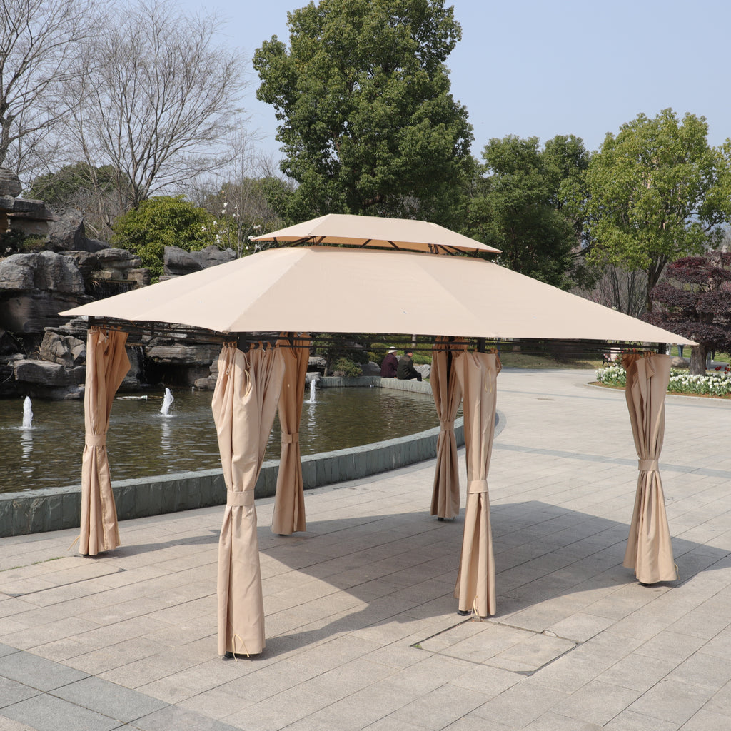13x10 Outdoor Patio Gazebo Canopy Tent