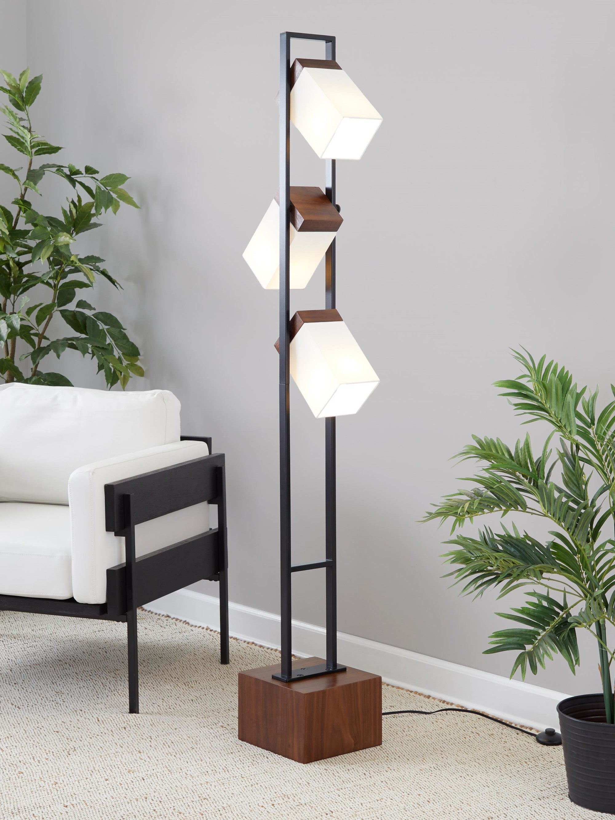 Bento 67.5" Contemporary Metal Floor Lamp