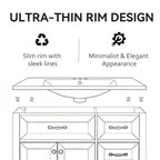36" Ceramic Basin Sink