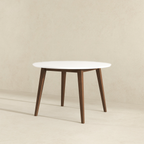 Paloma Mid-Century Modern Round Dining Table