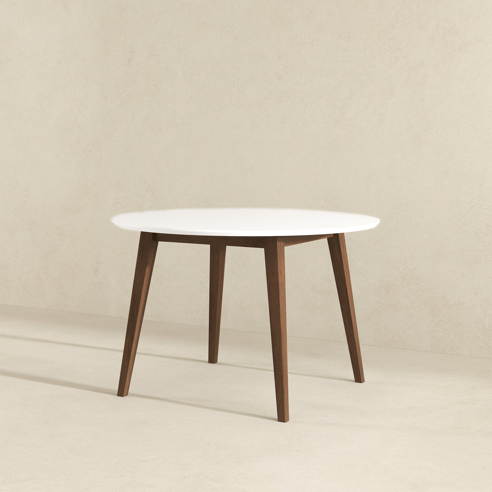 Paloma Mid-Century Modern Round Dining Table