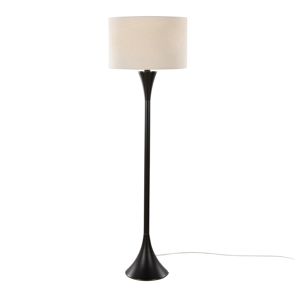 65" Contemporary Metal Floor Lamp