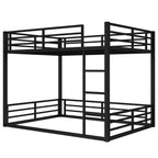 Metal Queen Over Queen Bunk Bed for Teens and Adults