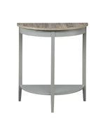 Justino Half-Moon Console Table