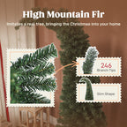 5 ft Prelit Bent Top Christmas Tree