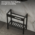 28" x 12" Vintage-Inspired Ceramic Console Sink with Built-in Washboard