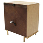 Sand Wash 3-Drawer Nightstand with USB Ports