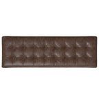 Penelope Leather Ottoman Bench