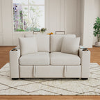 60.6" Modern Loveseat Sofa Pull-out Sofa Bed