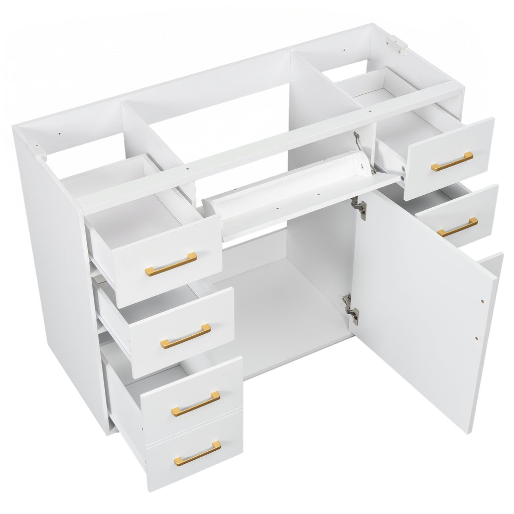 48" Bathroom Vanity Cabinet Base