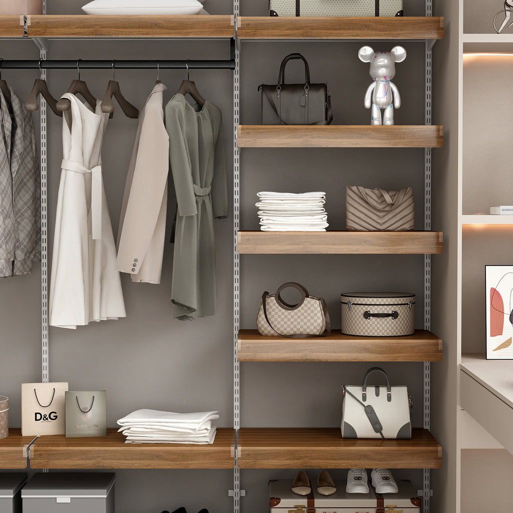 5 Pcs Wire Shelf Covers for Removable Closet & Pantry Shelving