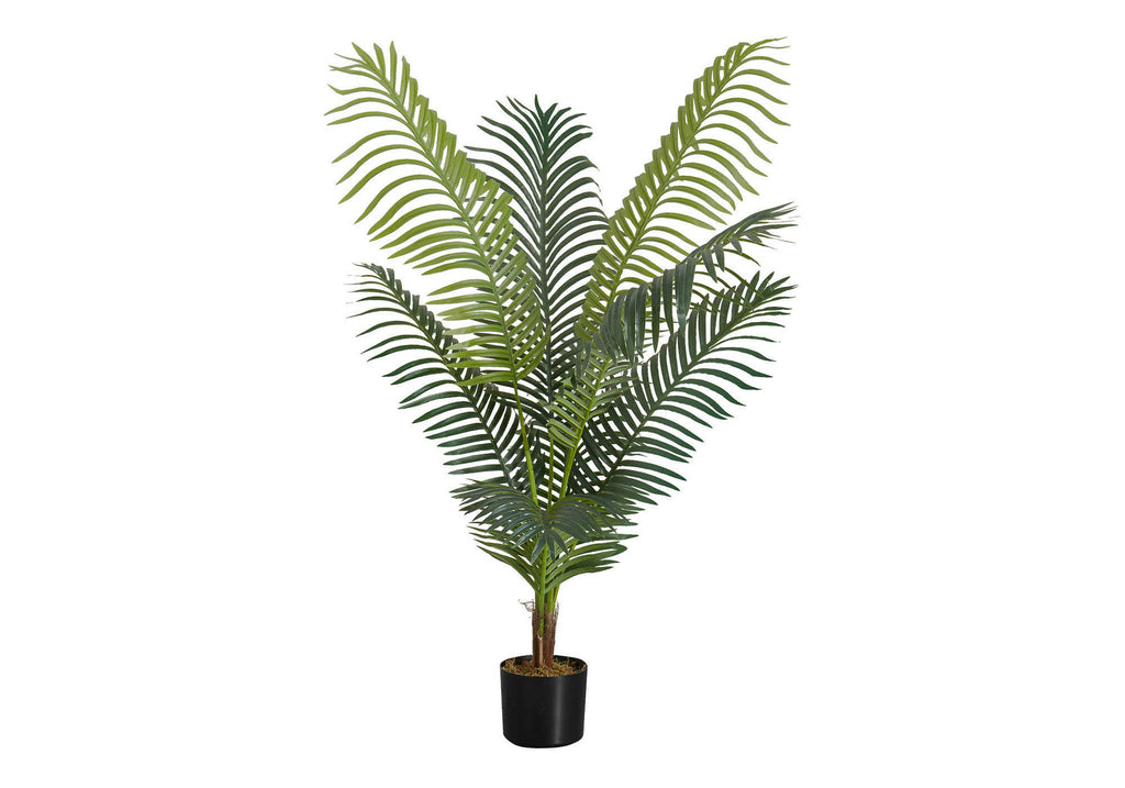 47" Tall Artificial Palm Tree - Indoor Decorative Faux Plant