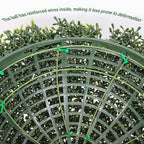 18.5-Inch Topiary Balls - Artificial Outdoor Faux Boxwood Plants