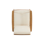 Club Chairs Laurent 500lbs Capacity Acacia Outdoor