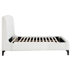 Theodore Snow Upholstered Queen Wingback Bed