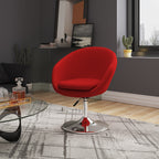 Hopper Upholstered Swivel Lounge Chair
