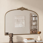 Vintage Arched Wall Mirror
