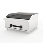 24 Inch Commercial Gas Lava Rock Charbroiler