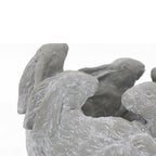 5 Bunny Cement Planter