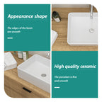 Modern Ceramic Bathroom Vessel Sink