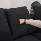 133" Modular U-Shaped Sectional Compression Sofa
