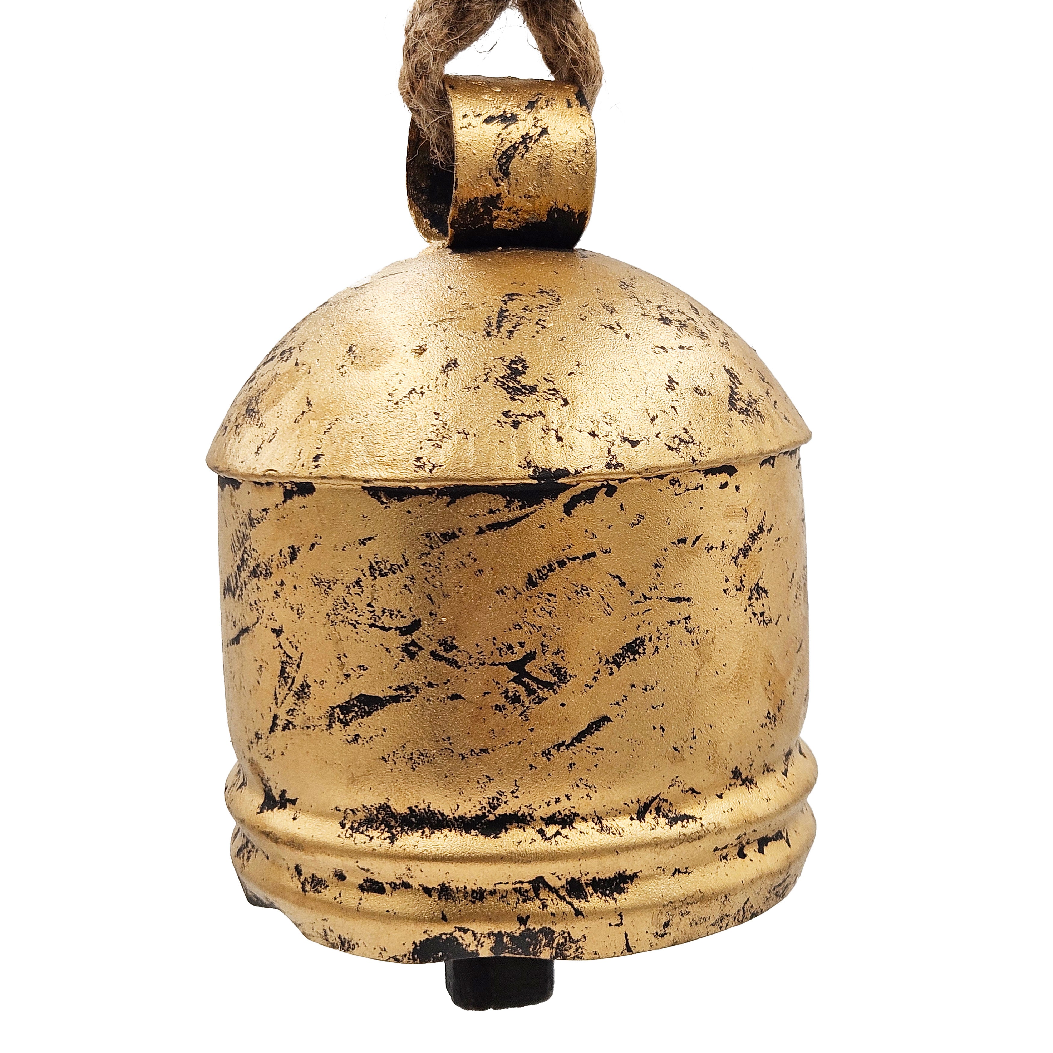 Iron Hanging Bell Decorative Ornaments - Set of 4