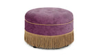 Yolanda 24" Round Upholstered Accent Ottoman