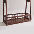 Solid Wood Freestanding Clothing Garment Rack